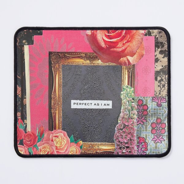 Item preview, Perfect As I Am Collage designed and sold by Gigi Larsen Creative.
