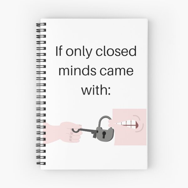 Item preview,  If only closed minds came with.......  designed and sold by SA Butterfly.