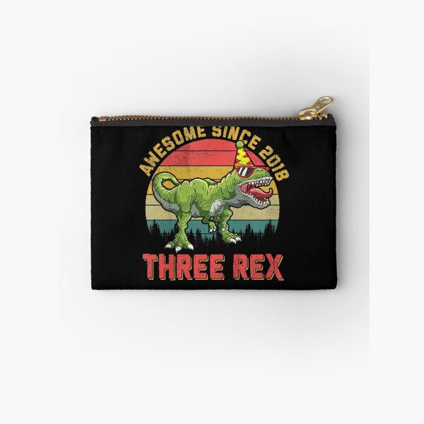 Item preview, Kids Three Rex 3rd Birthday Third DinosaurRex 3 Year Old designed and sold by MiloszshiZse.