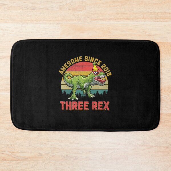 Item preview, Kids Three Rex 3rd Birthday Third DinosaurRex 3 Year Old designed and sold by MiloszshiZse.