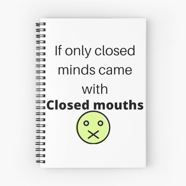 Item preview,  closed minds  designed and sold by SA Butterfly.