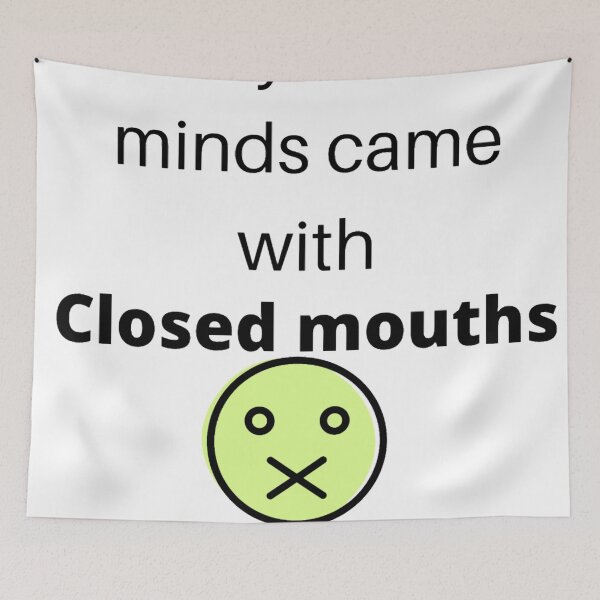 Item preview,  closed minds  designed and sold by SA Butterfly.