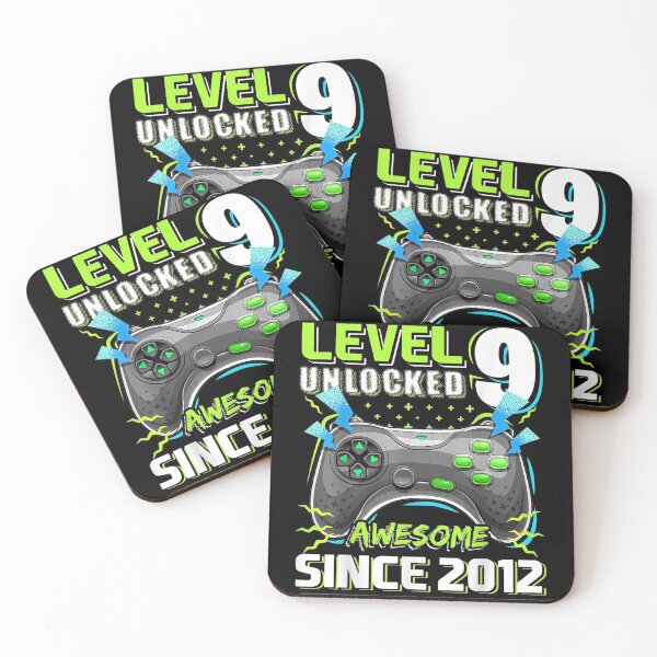 Item preview, Level 9 Unlocked Awesome 2012 Video Game 9th Birthday designed and sold by MiloszshiZse.