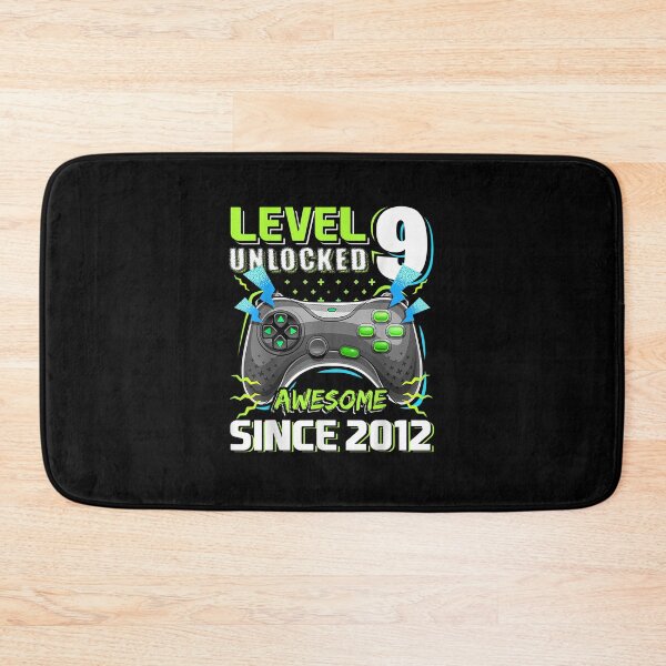 Item preview, Level 9 Unlocked Awesome 2012 Video Game 9th Birthday designed and sold by MiloszshiZse.