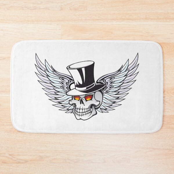 Item preview, Skull Skeleton Head Face Angel Devil Wings designed and sold by MEDRANO236.