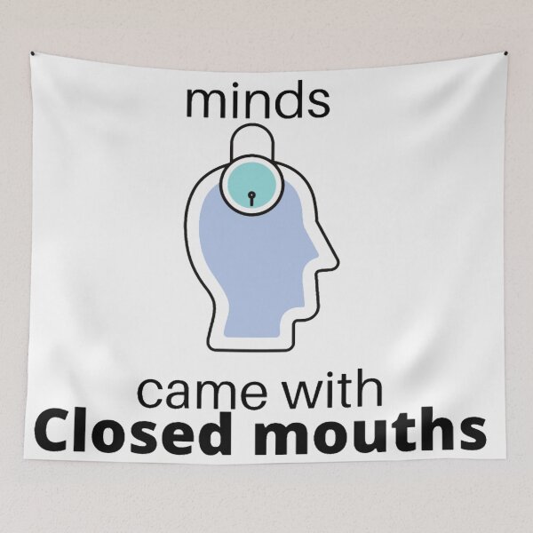 Item preview,   closed minds  designed and sold by SA Butterfly.