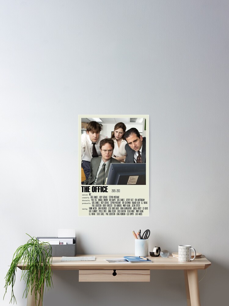 Póster «Programa de televisión de arte de carteles alternativos de The  Office (EE. UU.)» de camillekunkel | Redbubble