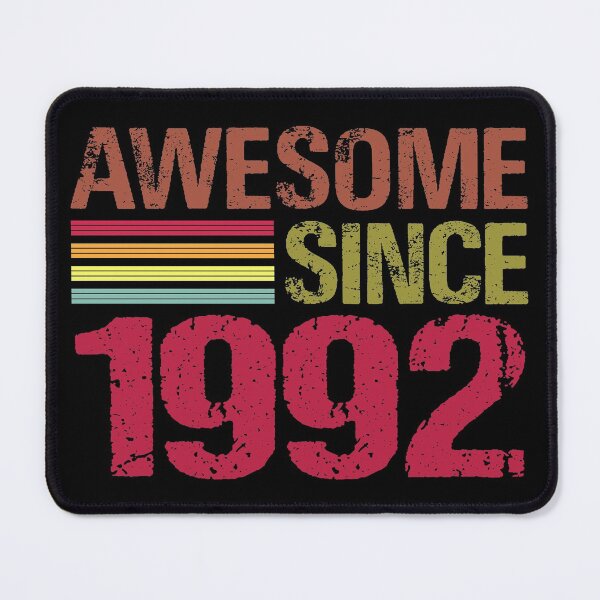 Item preview, Awesome Since 1992 Retro Vintage 29th Birthday Gift designed and sold by designbychow.