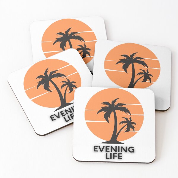Item preview, Black & Orange Summer Paradise Evening Life designed and sold by SnD4U.