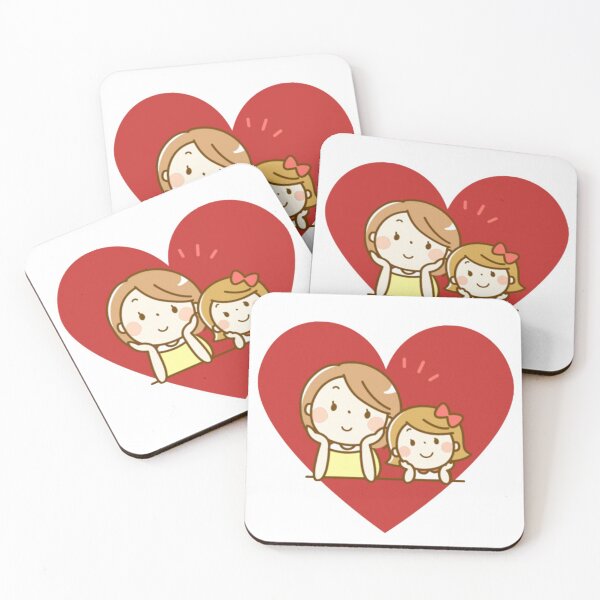 Item preview, SWEET TENDER FAMILY LOVE BETWEEN MOTHER AND DAUGHTER designed and sold by MrCreativeArts.