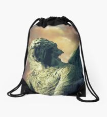Atmospheric Angel Drawstring Bag