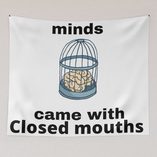 Item preview, Closed minds people  designed and sold by SA Butterfly.