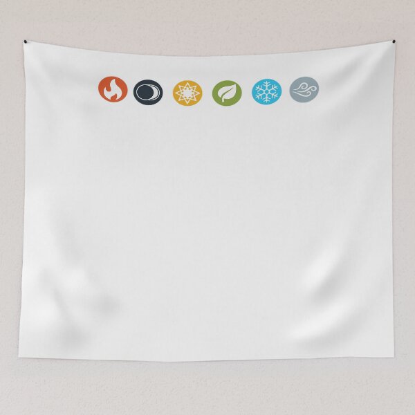 Item preview, Gloomhaven Elements Symbols designed and sold by NaayaStreff.