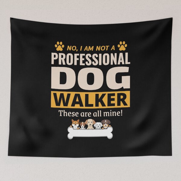 Item preview, Dog Walking Walker Owner Trainer Animal Funny designed and sold by CuteDesigns1.