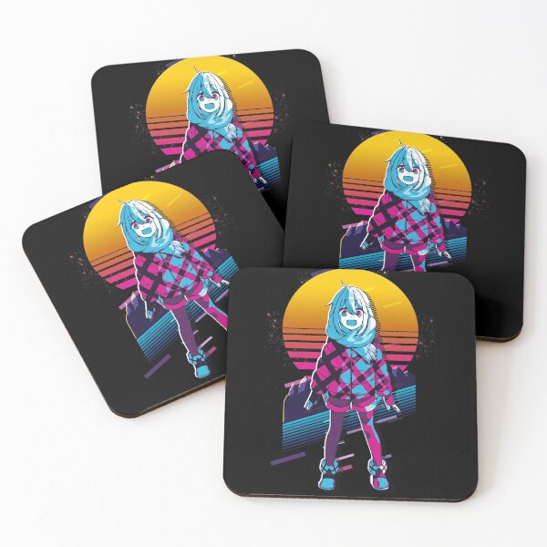 Item preview, Nadeshiko - Laid-Back Camp *80s retro* designed and sold by MyRetroArt.