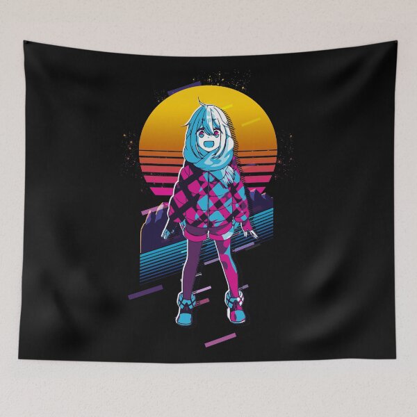 Item preview, Nadeshiko - Laid-Back Camp *80s retro* designed and sold by MyRetroArt.