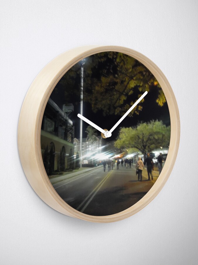 Alternate view of Hazy Nights Clock