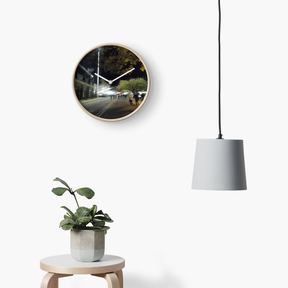 Hazy Nights Clock