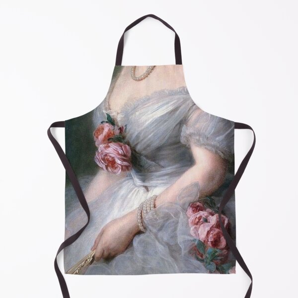 Item preview, Woman Flower Dress Renaissance Painting designed and sold by Bellathewilde.