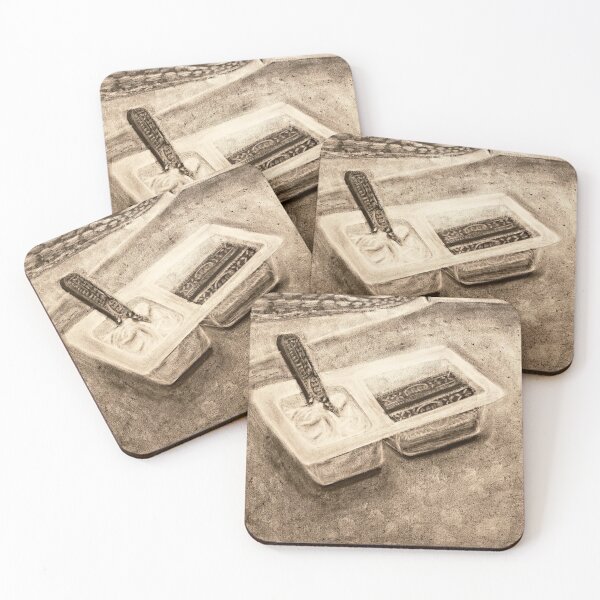 Item preview, Charcoal Snack on the Steps designed and sold by SunSpotDropTop.