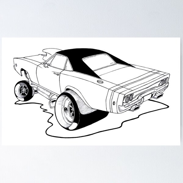 Mopar Muscle Car Posters for Sale | Redbubble