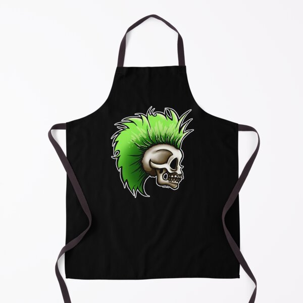 Item preview, Punk Skull (Green Version) designed and sold by JanGrackle.