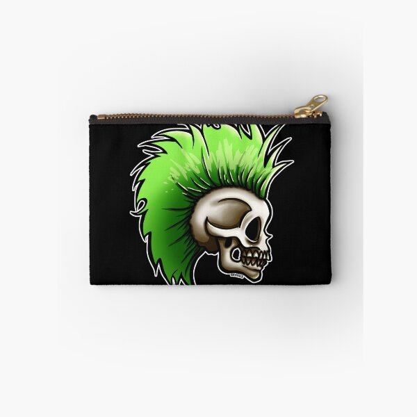 Item preview, Punk Skull (Green Version)  designed and sold by JanGrackle.