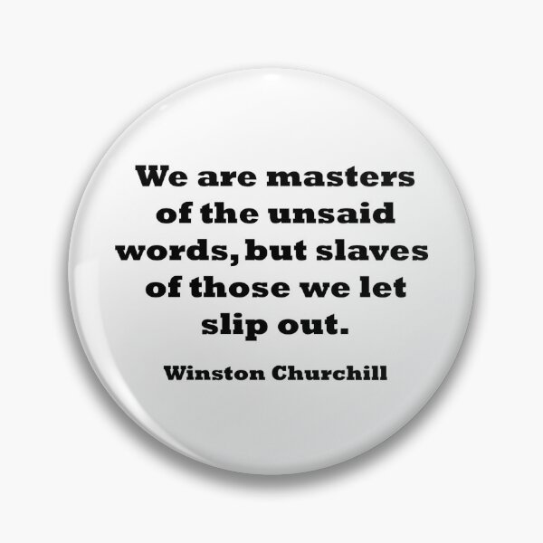 Item preview, Churchill - Masters of Unsaid Words designed and sold by Smolive.