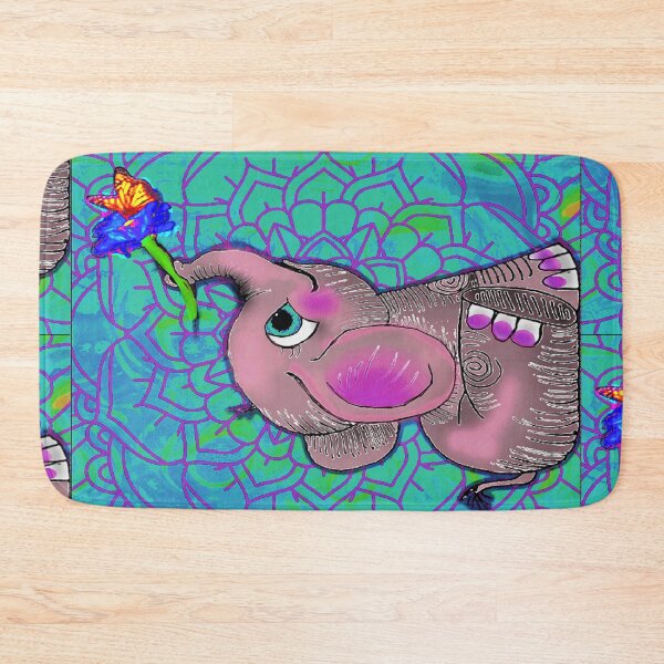 Item preview, espdzines Tuck the bb elephant meets a flutter bug. designed and sold by EspDzines.