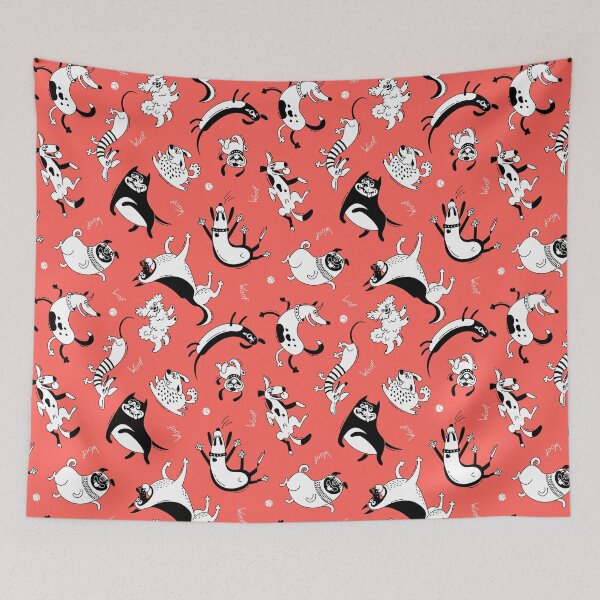 Item preview, dogs chilling designed and sold by Monique Alexander.