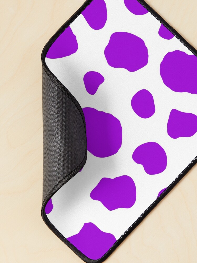 Purple cow print mouse pads patterns