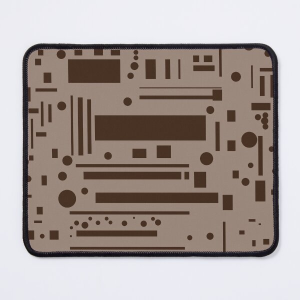 Item preview, brown abstract pattern designed and sold by MendesMay.