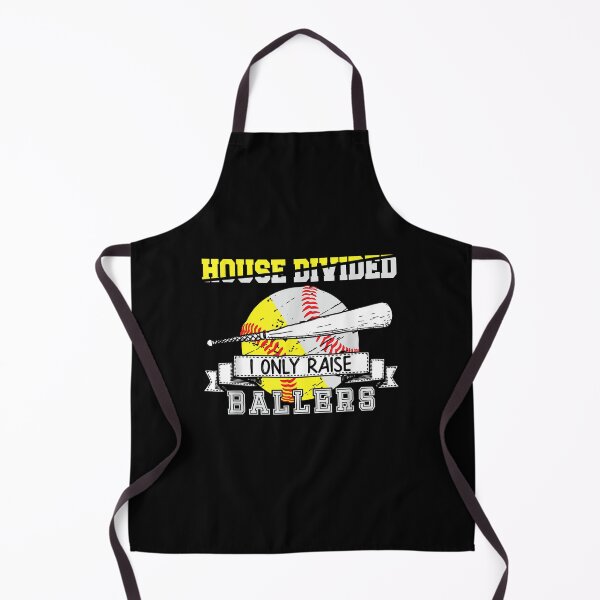 Item preview, Funny Baseballoftball Divided House Ball Mom designed and sold by HamzashiTrre.
