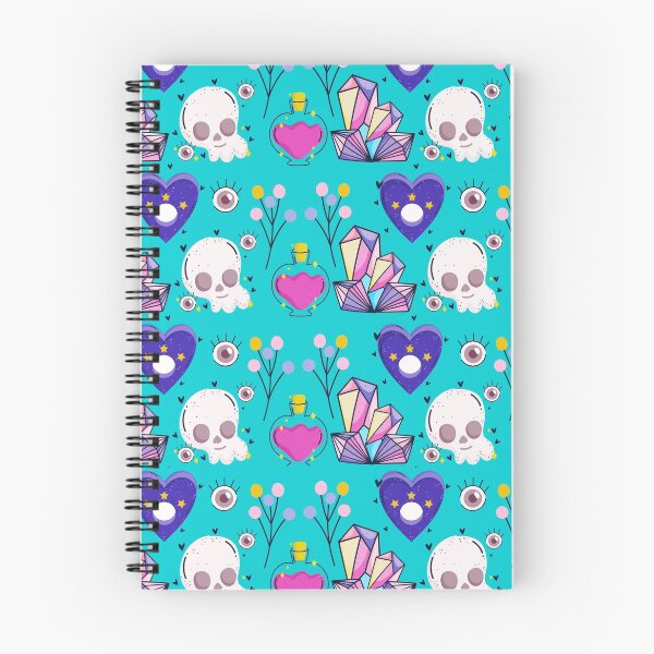 Item preview, skull with crystals pattern designed and sold by Harshler-Art.