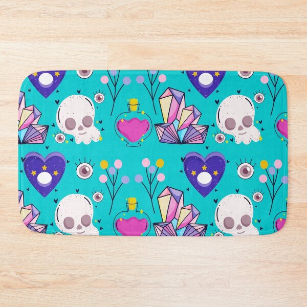 Item preview, skull with crystals pattern designed and sold by Harshler-Art.