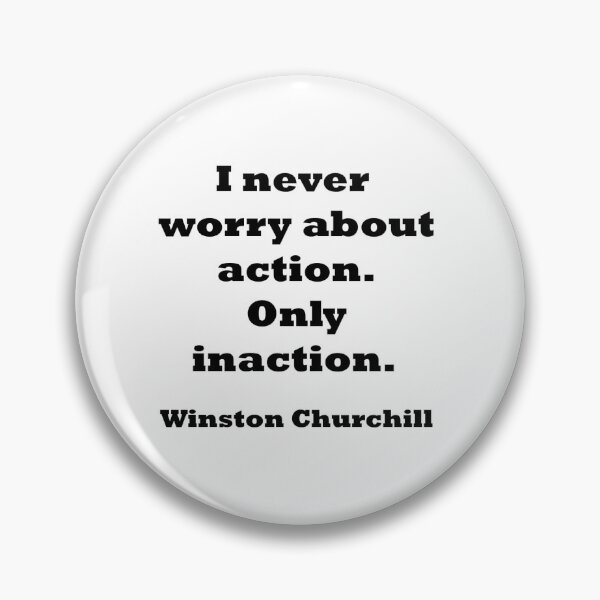 Item preview, Churchill - Action and Inaction designed and sold by Smolive.
