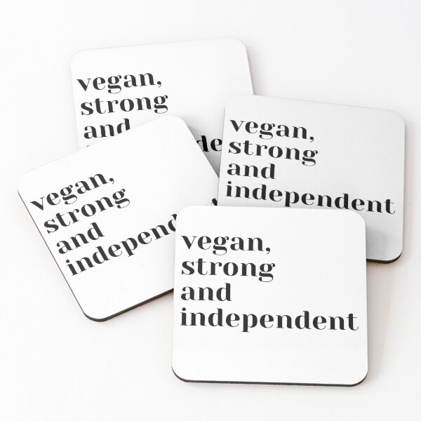 Item preview, Vegan, strong and independent designed and sold by Tiredmenphilo.