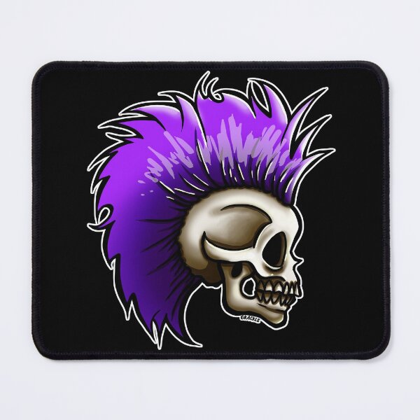 Item preview, Punk Skull (Purple Version)  designed and sold by JanGrackle.