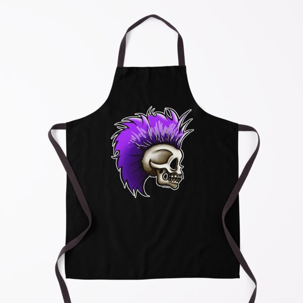 Item preview, Punk Skull (Purple Version) designed and sold by JanGrackle.