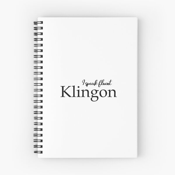 Item preview, I speak fluent Klingon designed and sold by RadicalAM.