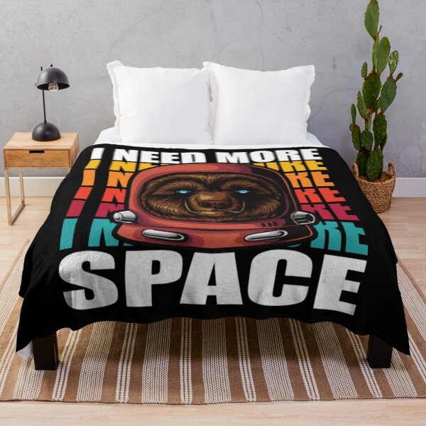 Item preview, Bear T-ShirtI Need More Space Funny Bear Astronaut designed and sold by TeeGreen.