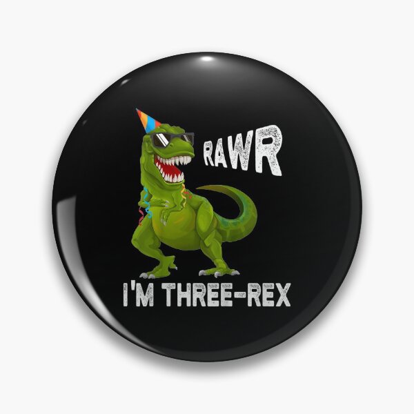 Item preview, Kids Three Rex TRex Birthday 3 Yrs old Boy designed and sold by JaisonshiJan.