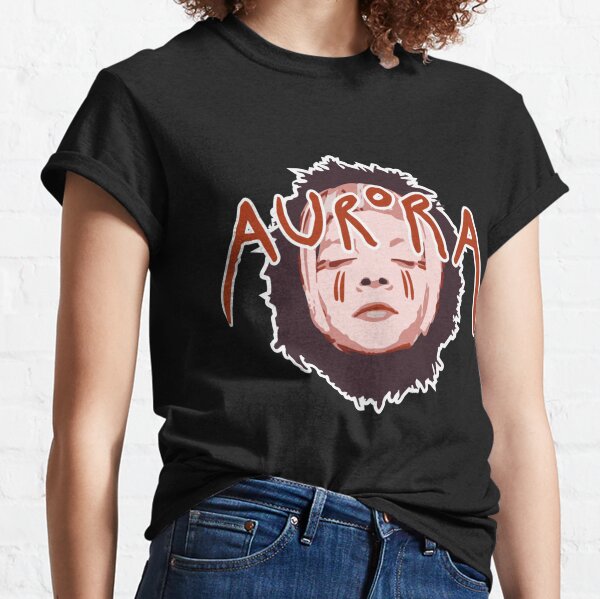 Aurora Aksnes Scarborough Fair Album Cover T-Shirt Black