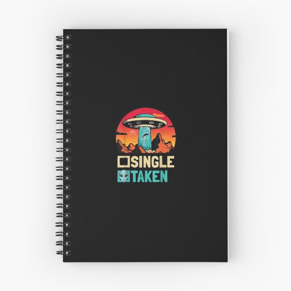 Item preview, Single Or Taken Funny Alien UFO Valentines Day designed and sold by JaisonshiJan.