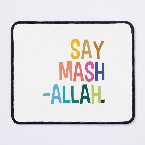 Item preview, Say Mashallah designed and sold by Pink Pastel Studio.