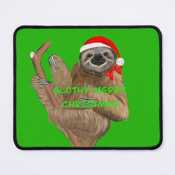 Item preview, Slothy Merry Christmas designed and sold by Shmuk.