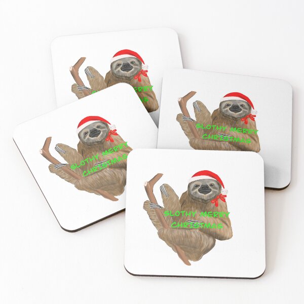 Item preview, Slothy Merry Christmas  designed and sold by Shmuk.