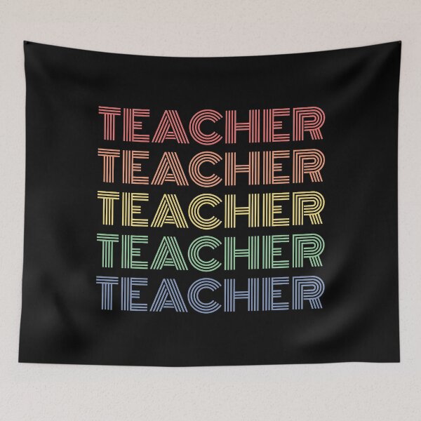 Item preview, You love your job as a teacher - motivational progress over perfection back to school teacher retro designed and sold by HStudioPrints.