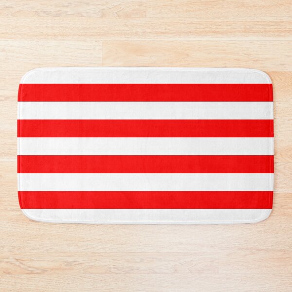 Item preview, Red and White Horizontal Stripes designed and sold by starrylite.
