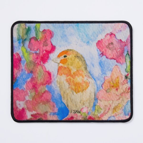 Item preview, Surrounded by Peach Blossoms Watercolor designed and sold by TurnipWilson.